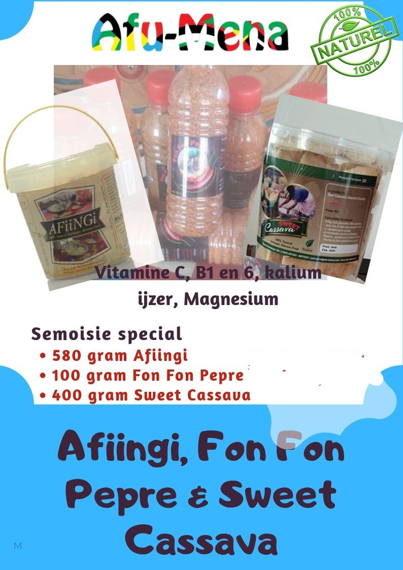 Semoisie Special – Afiingi, fon fon pepre & cassavebrood
