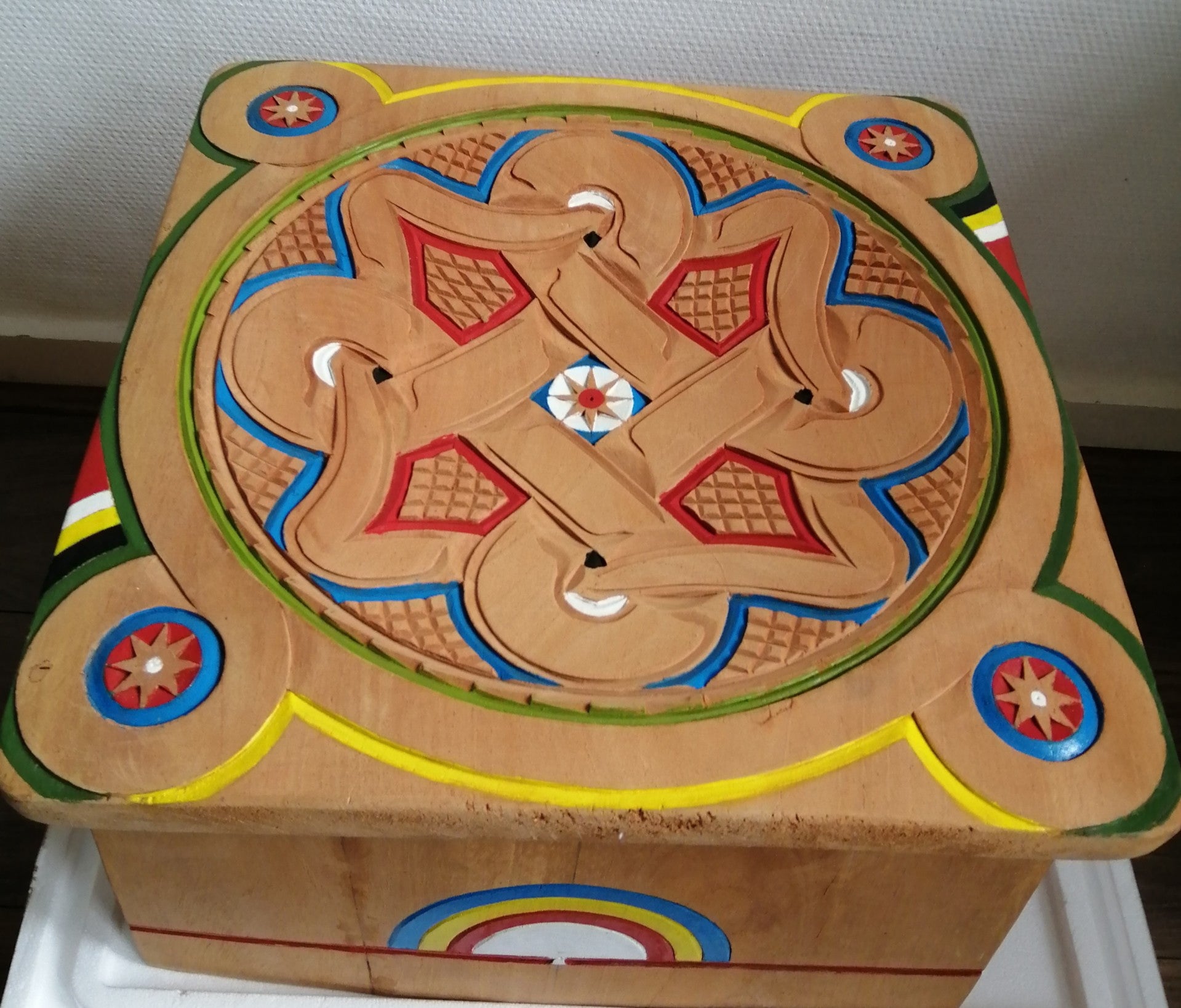 Tembe Bangi – houtgesneden krukje
